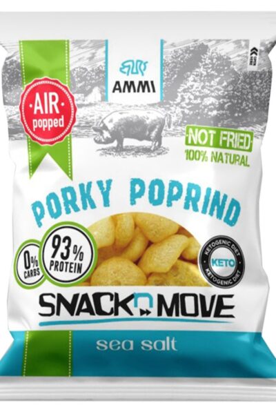 Prażynki wieprzowe Keto - sól morska