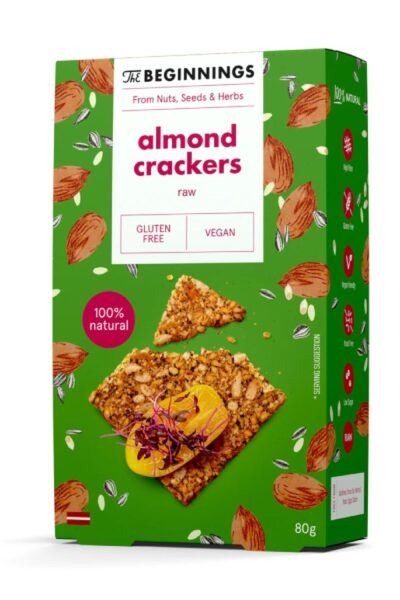 Krakersy z nasion i migdałów The Beginnings