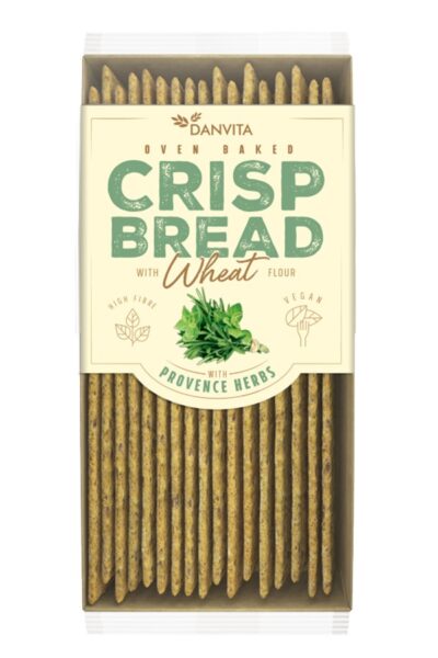 Płaskie chlebki pszenne z ziołami prowansalskimi Danvita