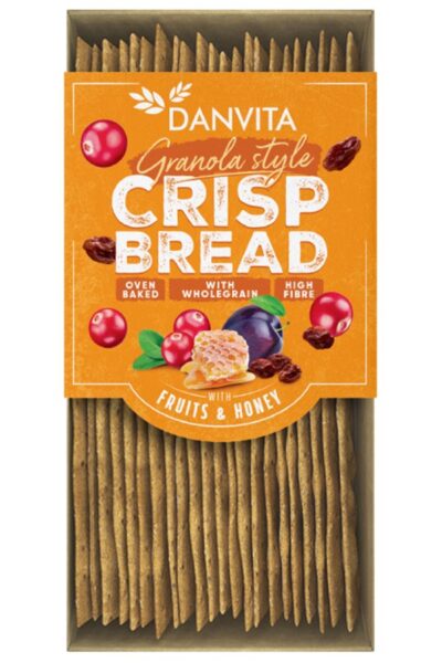 Pieczywo chrupkie z jagodami i miodem BERRIES & HONEY Danvita