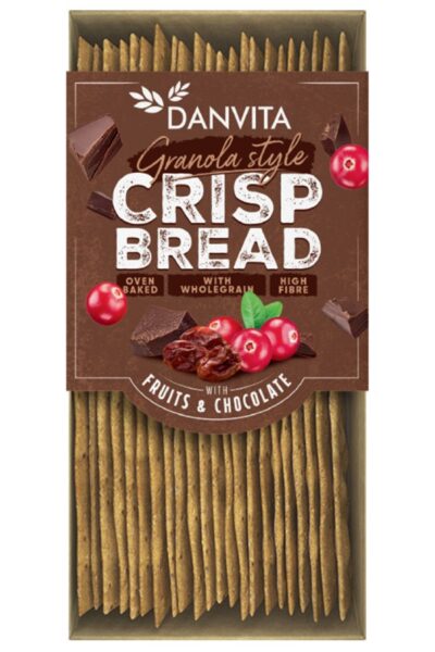 Pieczywo chrupkie z jagodami i czekoladą BERRIES & CHOCOLATE Danvita