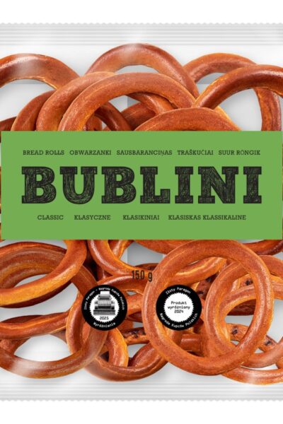 Obwarzanki "Bublini" klasyczne 150 g