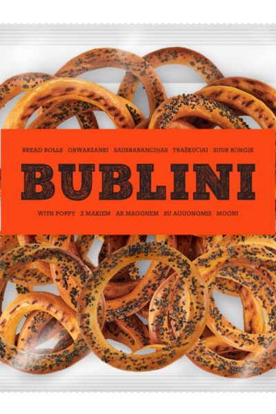 Obwarzanki "Bublini" z makiem 150 g