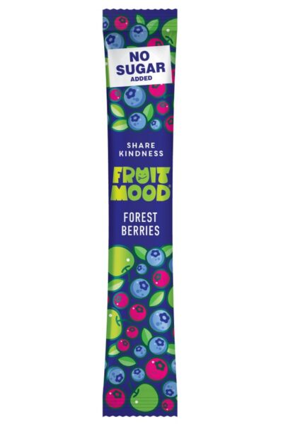 Przekąska owocowa - żurawina + borówka bez dodatku cukru FRUIT MOOD