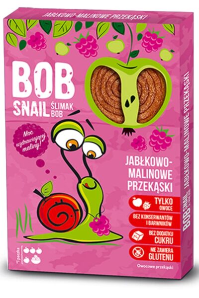 Bob Snail jabłko-malina 60g
