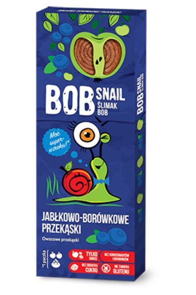 Bob Snail jabłko-borówka 30g