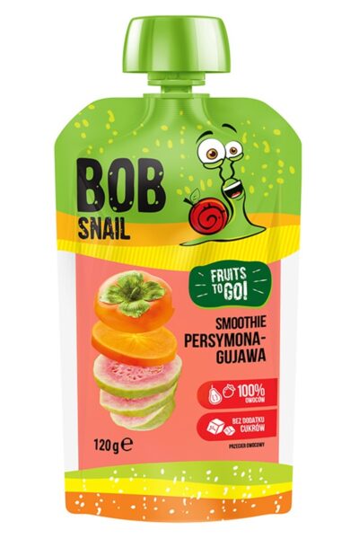 Smoothie persymona-guawa bez dodatku cukru Bob Snail