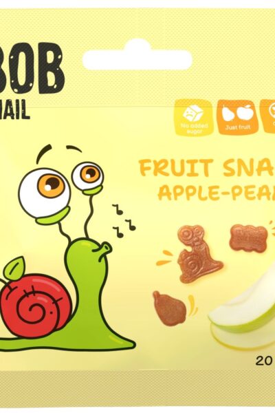 Bob Snail żelki owocowe jabłko-gruszka 20g