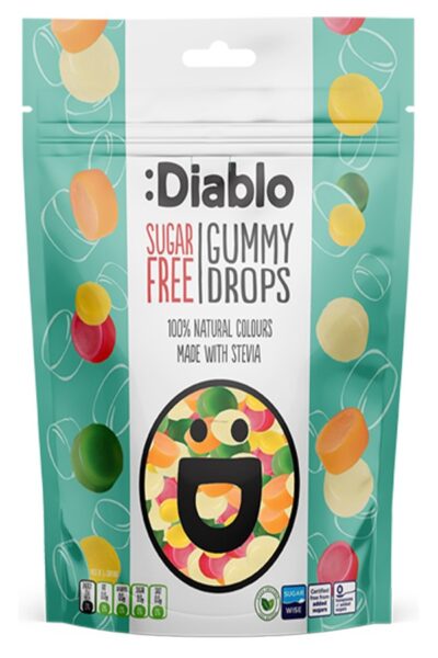 Żelki dropsy bez cukru Diablo