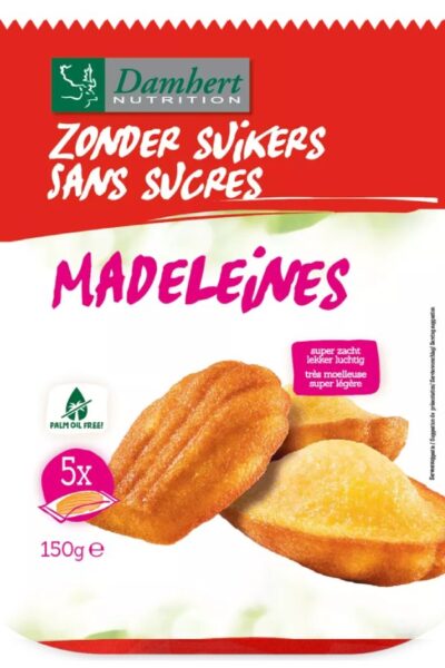 Ciastka bez dodatku cukru Magdalenki  Damhert