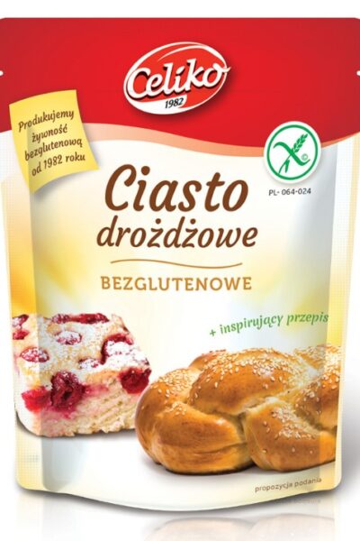 Mieszanka na ciasto drożdżowe bezglutenowe Celiko 200g