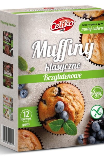 Mufiny klasyczne bez glutenu Celiko