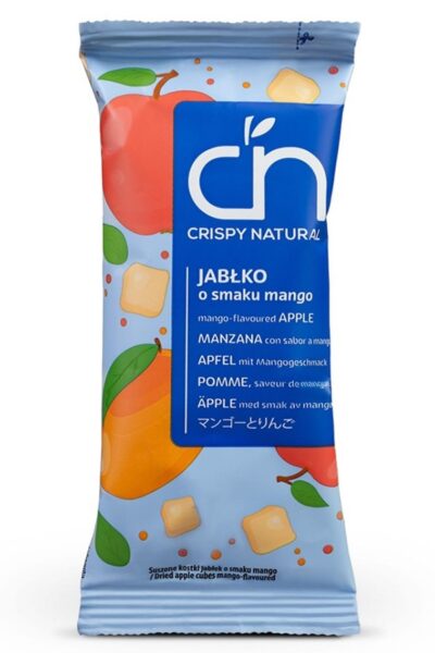 Kostki jabłka z sokiem z mango Crispy Natural