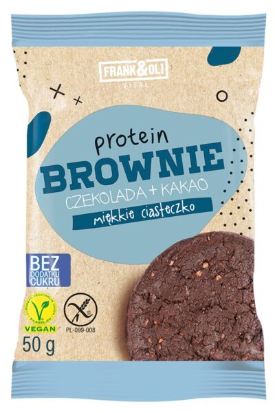 Ciastko proteinowe brownie Frank&Oli