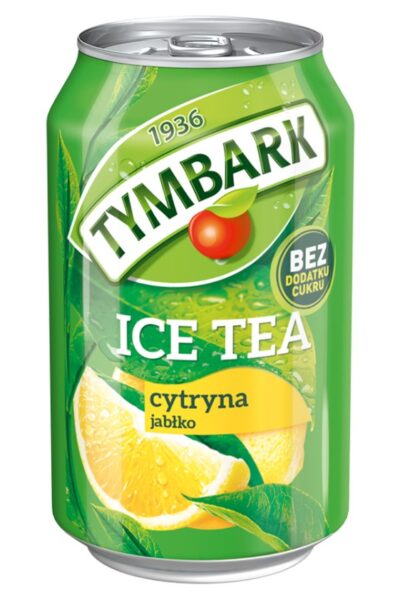 Green Ice Tea cytryna bez dodatku cukru Tymbark 330ml