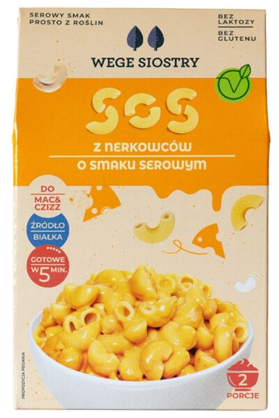 Sos z nerkowców o smaku serowym Wege Siostry