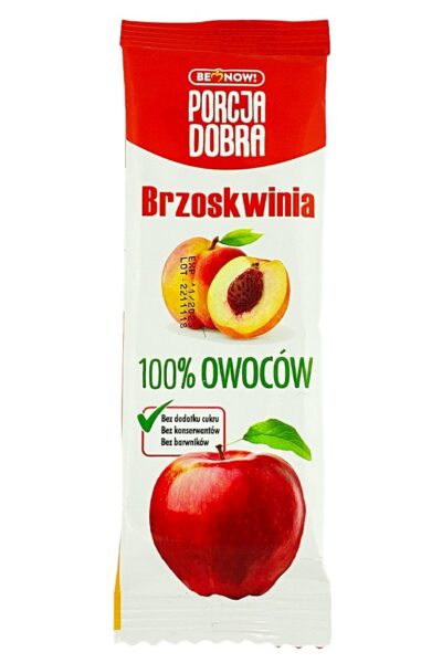 Przekąska jabłkowo-brzoskwiniowa Porcja Dobra