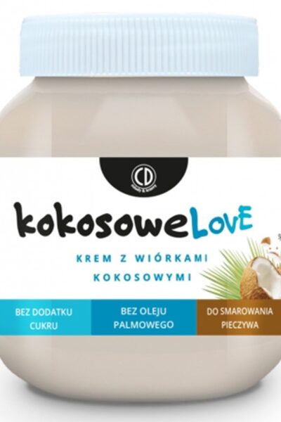 Krem z wiórkami kokosowymi - KOKOSOWELOVE CD 320g