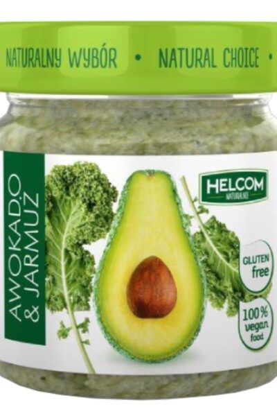 Pasta z awokado z jarmużem Helcom 180g