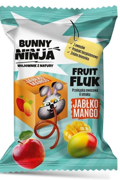 Przekąska owocowa o smaku jabłko-mango Fruit Fluk