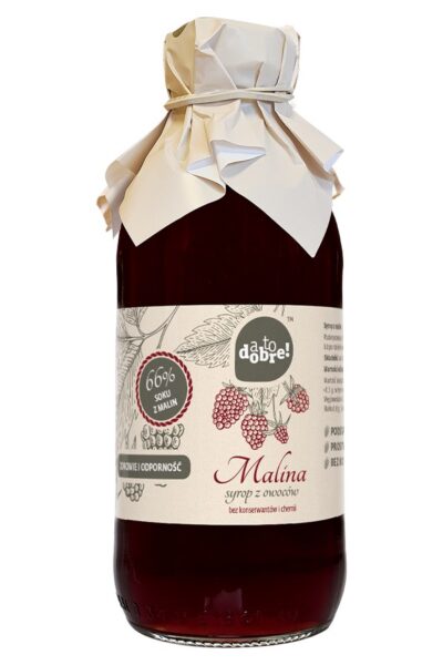 Syrop z malin A to dobre!