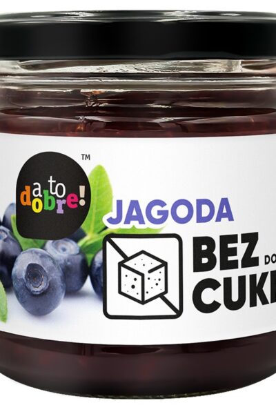 Jagoda bez dodatku cukru o konsystencji konfitury A To Dobre!