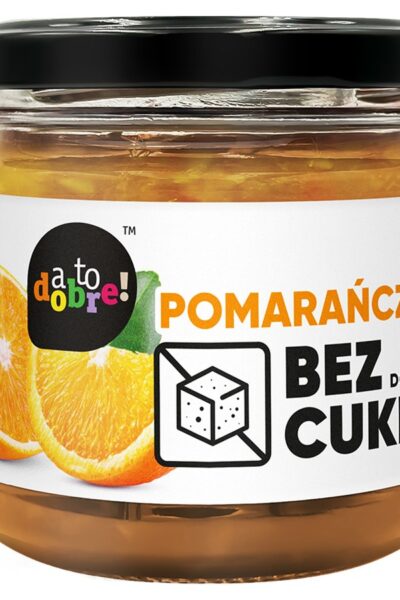 Pomarańcza bez dodatku cukru o konsystencji konfitury A To Dobre!