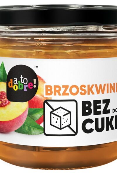 Brzoskwinia bez dodatku cukru o konsystencji konfitury A To Dobre!