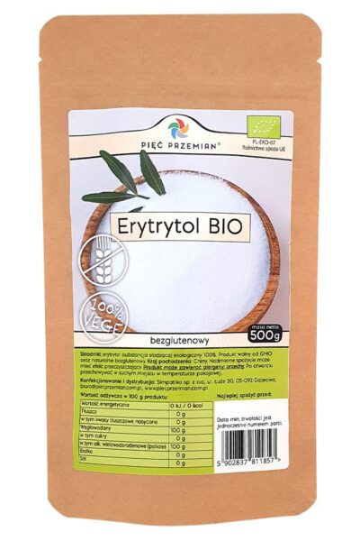 Erytrytol Pięć Przemian BIO