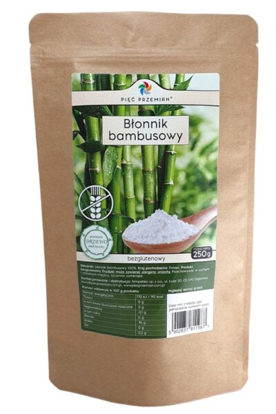 Błonnik bambusowy Pięć Przemian
