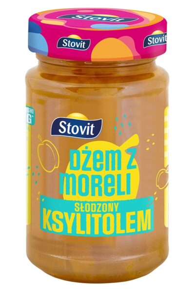 Dżem morelowy słodzony ksylitolem Stovit 250g