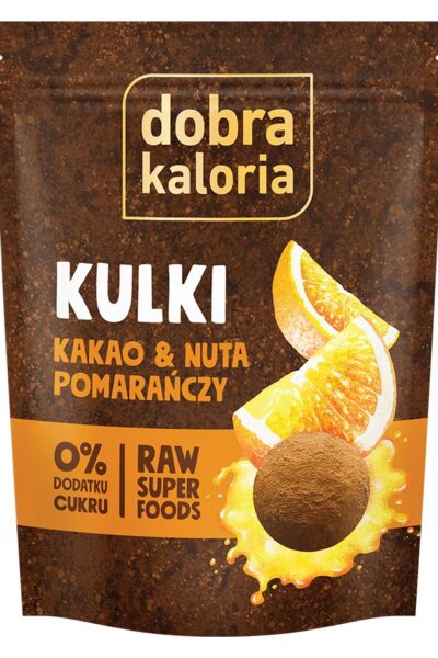 Kulki Mocy - Kakao i nuta pomarańczy Dobra Kaloria 65g