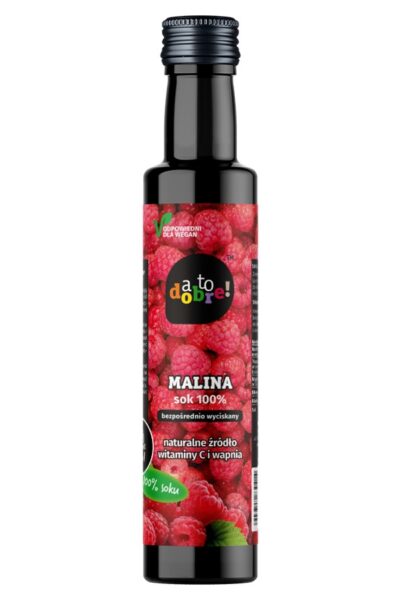 Malina sok 100% A to dobre!