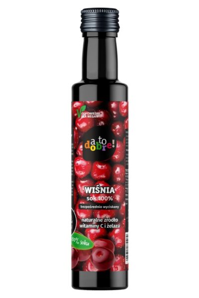 Wiśnia sok 100% A to dobre!