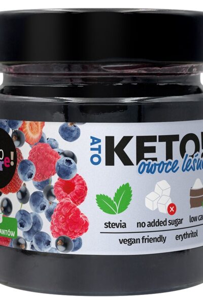 Konfitura Owoce leśne A To Keto! 200g
