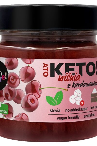 Konfitura Wiśnia z kardamonem A To Keto! 200g