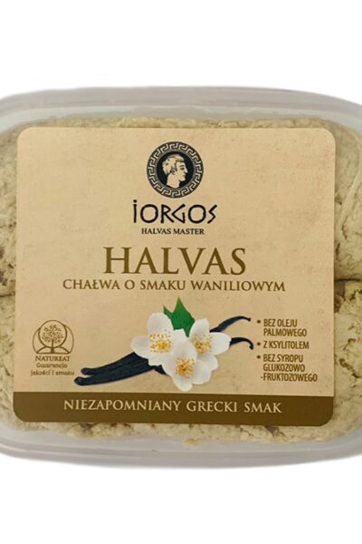 Chałwa waniliowa z ksylitolem Iorgos