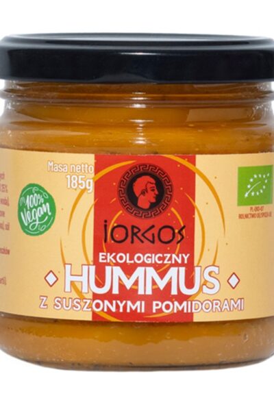 Hummus z suszonymi pomidorami Iorgos EKO