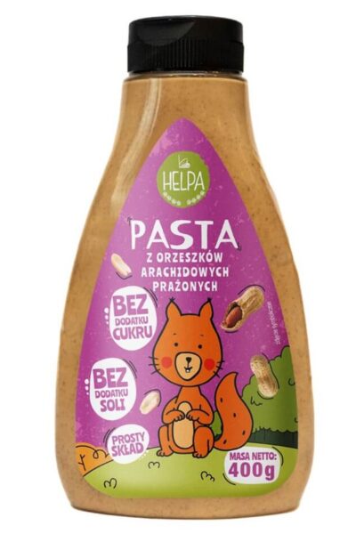Pasta z orzeszków arachidowych prażonych Helpa