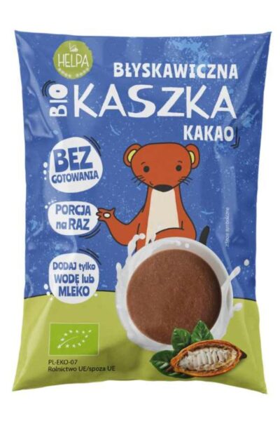 Kaszka błyskawiczna jaglana kakaowa BIO Helpa