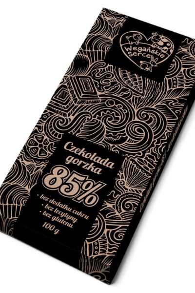 Wegańska czekolada gorzka 85%