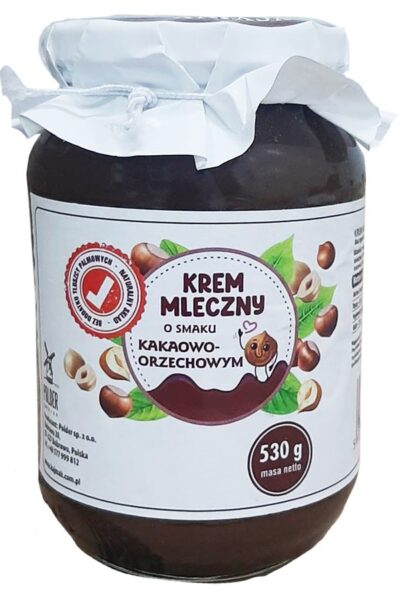 Krem mleczny o smaku kakaowo-orzechowym Polder