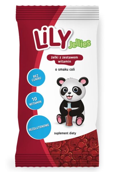 Żelki z zestawem witamin o smaku coli LiLY Jellies