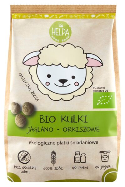 Kulki Jaglano - Orkiszowe Helpa BIO