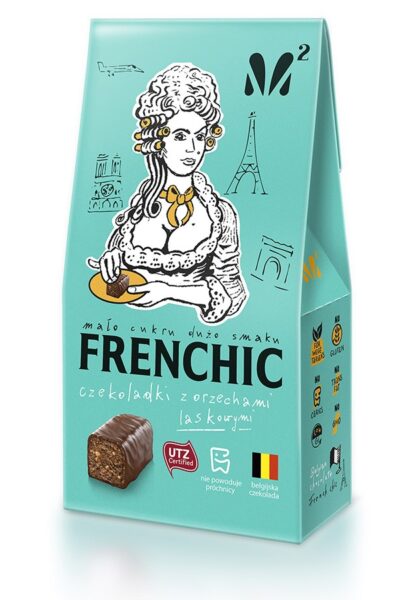 Czekoladki orzech laskowy i włoski Frenchic