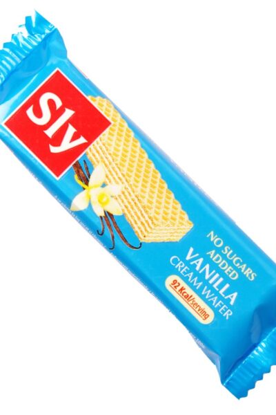 Wafelek z kremem waniliowym bez dodatku cukru Sly Nutritia 20g