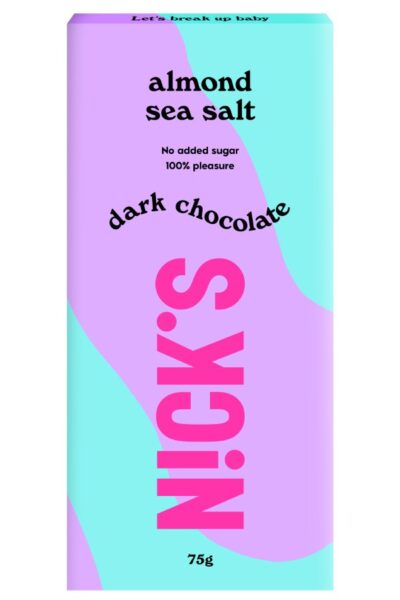 Czekolada gorzka z solonymi migdałami Nick's