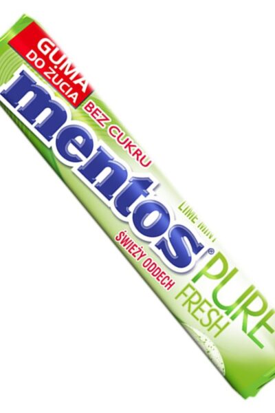 Guma do żucia Mentos Pure Fresh Limonka