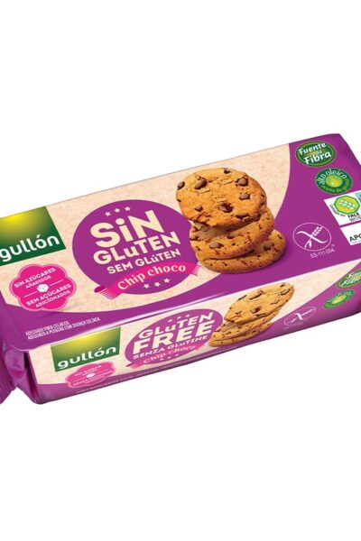 Bezglutenowe ciastka z kawałkami gorzkiej czekolady