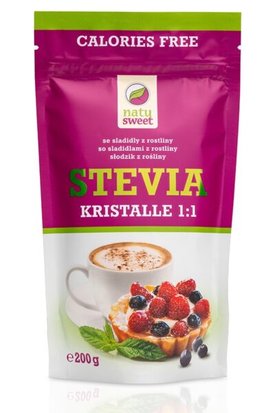 Stewia w kryształkach 1:1 Natusweet 200g
